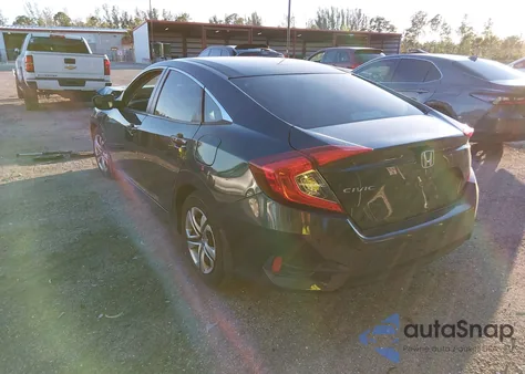 2016 Honda Civic Lx из США, поврежденный, VIN 19XFC2F52GE031977